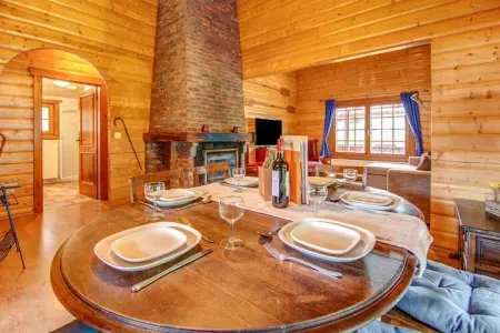 Chalet peupliers – 6 pers., jardin clos aux Ardennes : photo 18