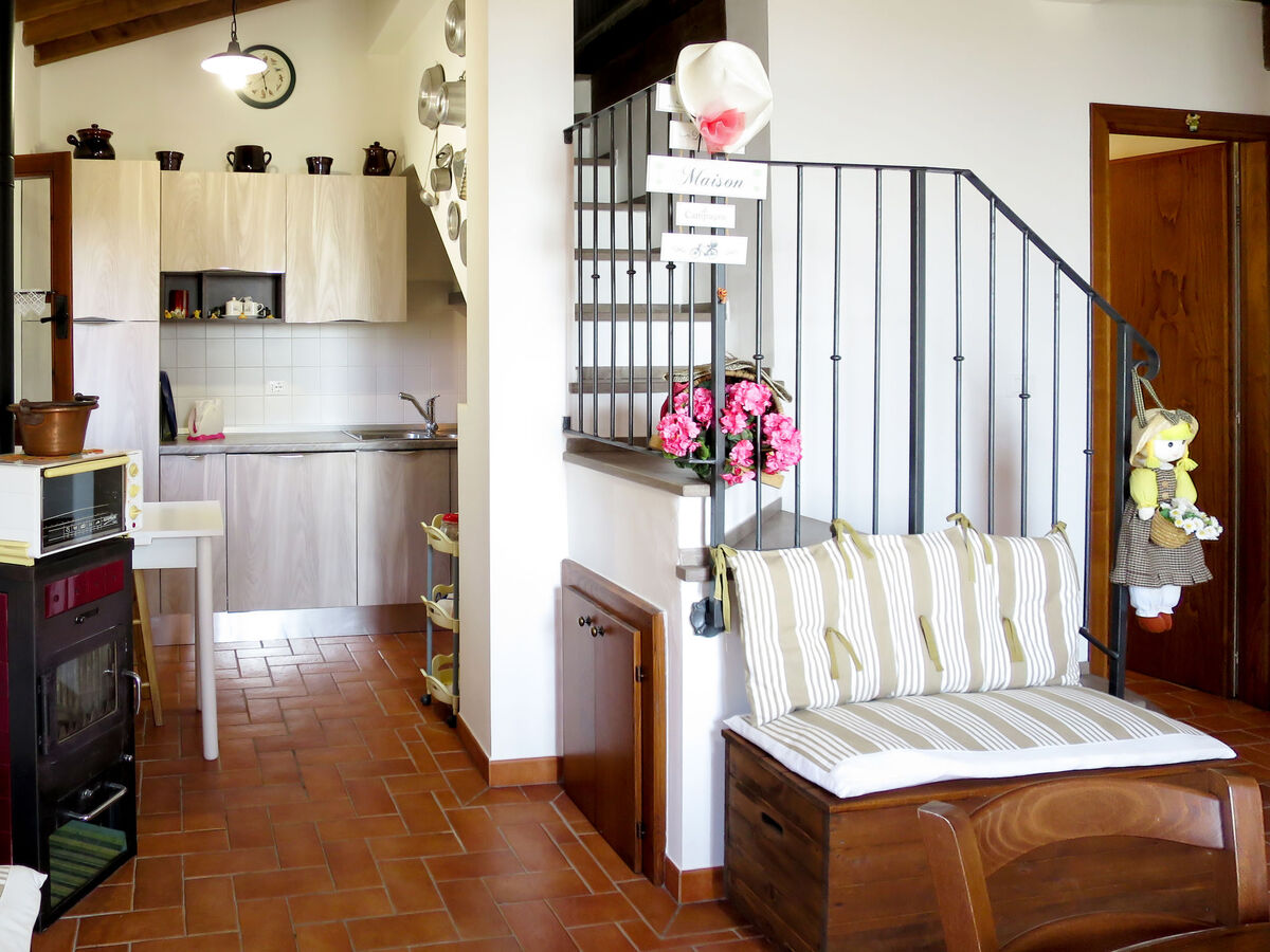 Casolare Ser Chelino, maison Volterra avec vue panoramique - Photo 12