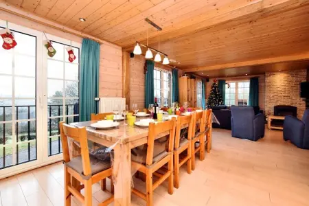 Chalet La Sérénité à Septon - 9 pers., sauna & jacuzzi : photo 8