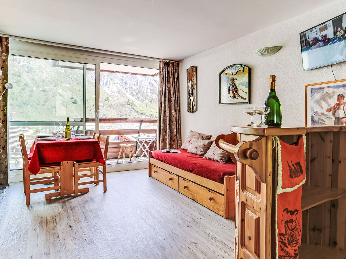 Studio 28 m² Palafour, 50 m des pistes à Tignes - Photo 2