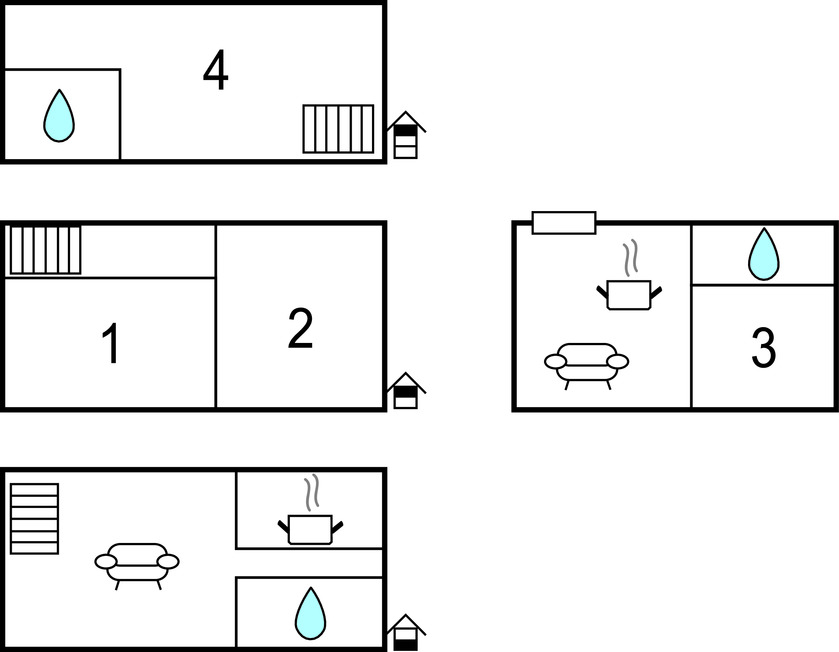 La Casa di Oriella : maison 10 pers. avec annexe en Ligurie - Photo 32