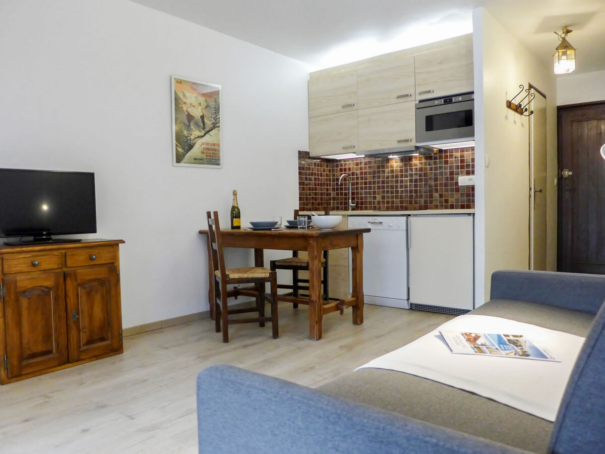 Studio Le Pramouny – terrasse sud-est face aux montagnes - Photo 1