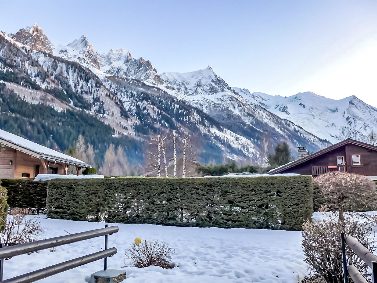 Studio Le Pramouny – terrasse sud-est face aux montagnes - Photo 11