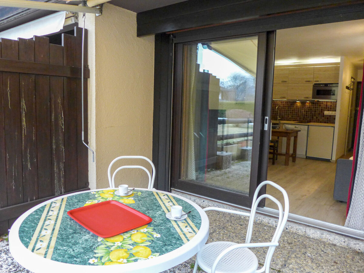 Studio Le Pramouny – terrasse sud-est face aux montagnes - Photo 17