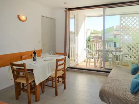 Appartement Narbonne-Plage, avec loggia, à 100 m de la mer : photo 7