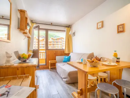 Studio 21 m² Val Thorens, vue montagne et pistes - Photo 2