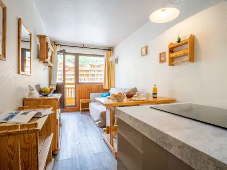 Studio 21 m² Val Thorens, vue montagne et pistes - Photo 4