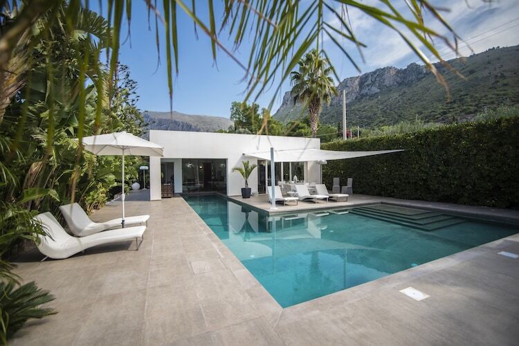 Re di Denari : maison avec piscine privée à Terrasini - Photo 1