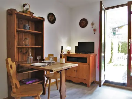 Studio Les Chamois aux Houches, 20 m² avec vue montagne : photo 6