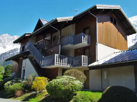Studio Les Chamois aux Houches, 20 m² avec vue montagne : photo 12
