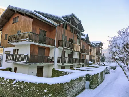 Studio Les Chamois aux Houches, 20 m² avec vue montagne : photo 14