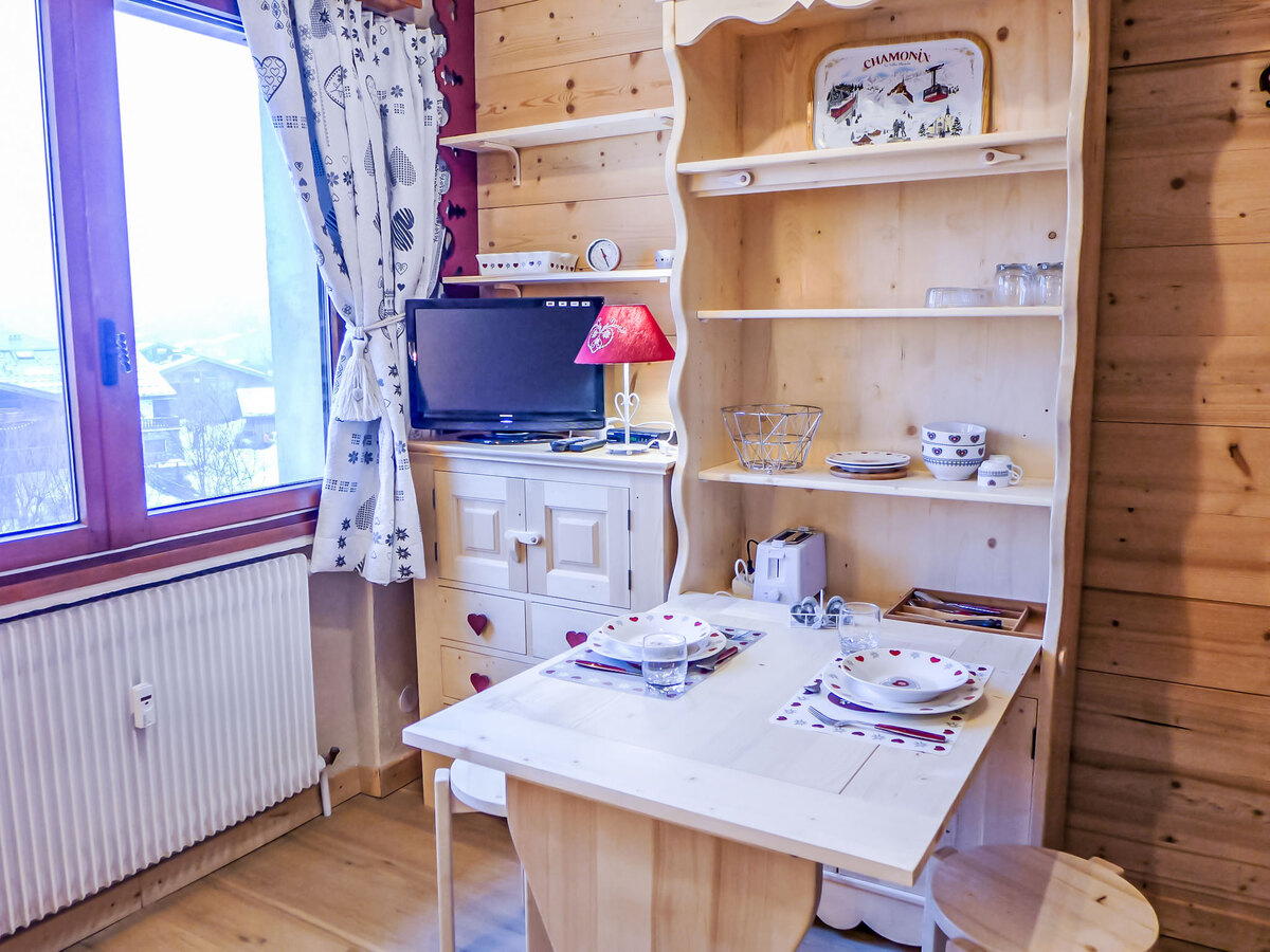 Studio 12 m² Chamonix, vue montagne à 100m du Montenvers - Photo 4