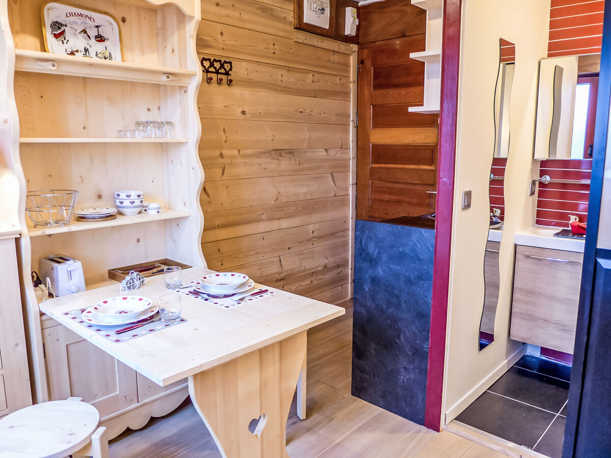 Studio 12 m² Chamonix, vue montagne à 100m du Montenvers - Photo 6