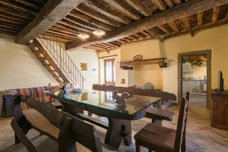 Villa Borgo Le Spighe, ferme toscane 19 pers, piscine : photo 4