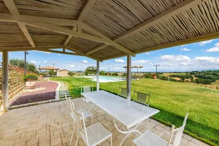 Villa Borgo Le Spighe, ferme toscane 19 pers, piscine : photo 5