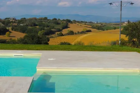 Villa Borgo Le Spighe, ferme toscane 19 pers, piscine : photo 6