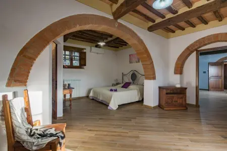 Villa Borgo Le Spighe, ferme toscane 19 pers, piscine : photo 18