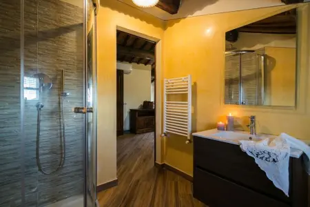 Villa Borgo Le Spighe, ferme toscane 19 pers, piscine : photo 19