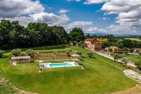 Villa Borgo Le Spighe, ferme toscane 19 pers, piscine : photo 21