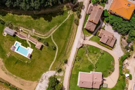 Villa Borgo Le Spighe, ferme toscane 19 pers, piscine : photo 25
