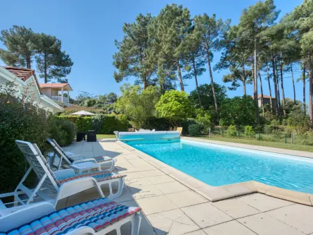 Villa Eden Parc à Lacanau avec piscine et jardin : photo 5
