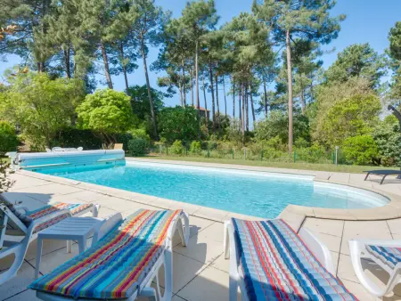 Villa Eden Parc à Lacanau avec piscine et jardin : photo 23