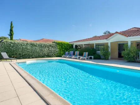 Villa Eden Parc à Lacanau avec piscine et jardin : photo 24