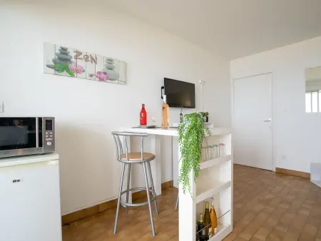 Studio 20 m² vue mer à Canet-Plage, 20 m de la plage : photo 6