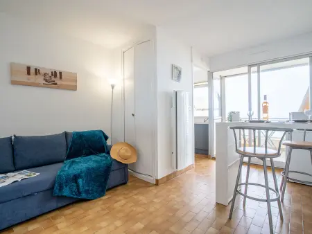 Studio 20 m² vue mer à Canet-Plage, 20 m de la plage : photo 7