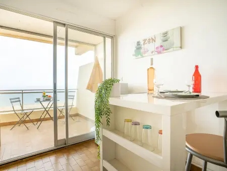 Studio 20 m² vue mer à Canet-Plage, 20 m de la plage : photo 8