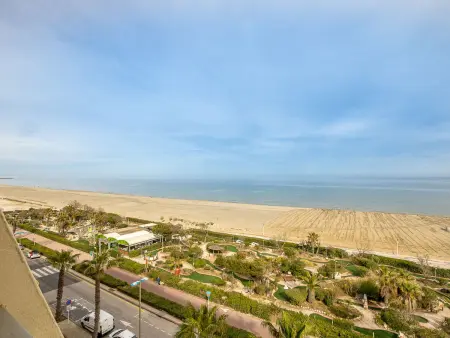 Studio 20 m² vue mer à Canet-Plage, 20 m de la plage : photo 15