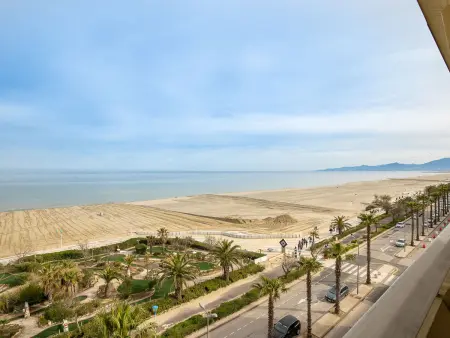 Studio 20 m² vue mer à Canet-Plage, 20 m de la plage : photo 16