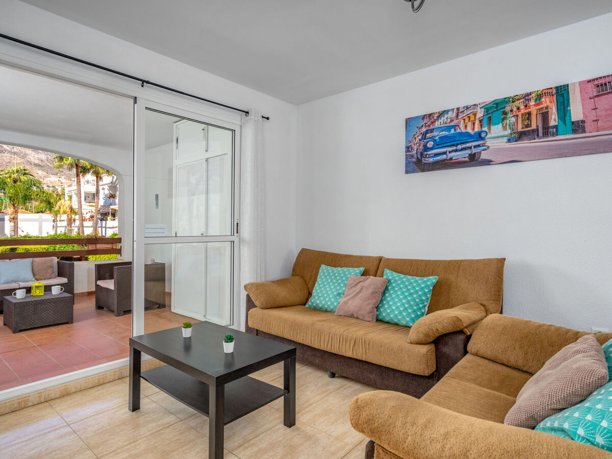Appartement Los Nadales à Benalmádena, terrasse vue piscine - Photo 11