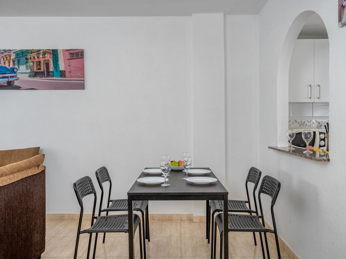 Appartement Los Nadales à Benalmádena, terrasse vue piscine - Photo 12