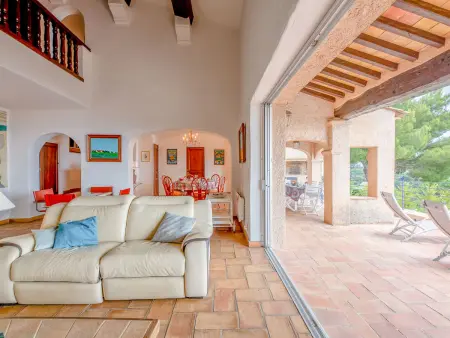 Villa La Sianne : 8 pers, piscine et vue mer à Sainte-Maxime - Photo 6