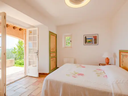 Villa La Sianne : 8 pers, piscine et vue mer à Sainte-Maxime - Photo 10