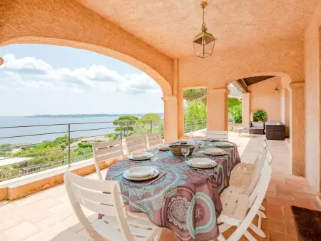 Villa La Sianne : 8 pers, piscine et vue mer à Sainte-Maxime - Photo 22