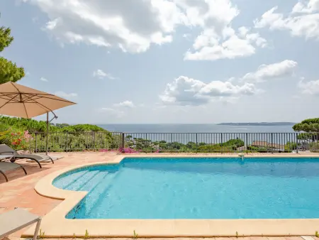 Villa La Sianne : 8 pers, piscine et vue mer à Sainte-Maxime - Photo 25