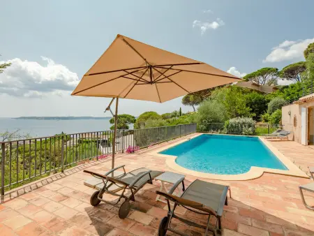 Villa La Sianne : 8 pers, piscine et vue mer à Sainte-Maxime - Photo 27