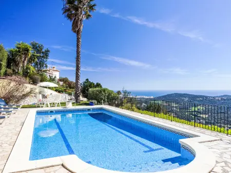 Maison Lausanne à Calonge : 8 pers., piscine & vue mer - Photo 14