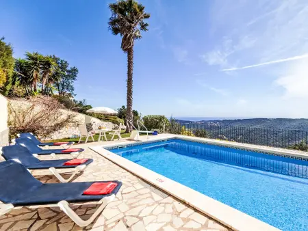 Maison Lausanne à Calonge : 8 pers., piscine & vue mer - Photo 16