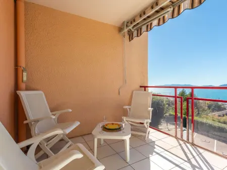 Les Mandariniers – Apt 4 pers. avec balcon vue mer : photo 18