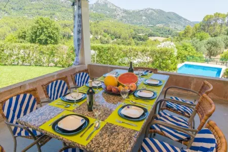 Cantabou Sa Coma D'inca, Villa à Moscari avec piscine et vue - Photo 8