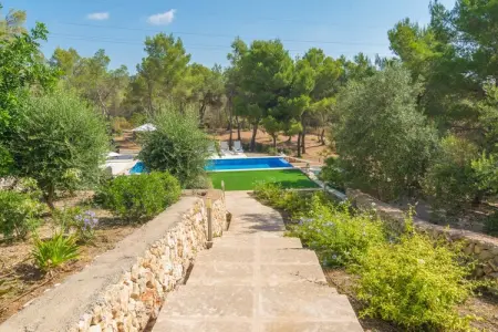 Villa Pins à Portocolom : 10 pers, piscine 12×4m : photo 13
