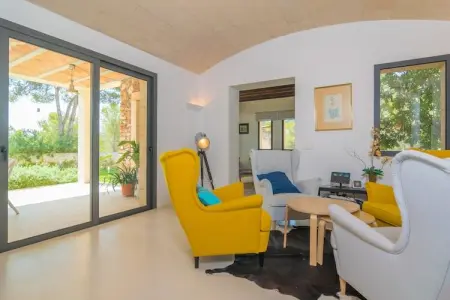 Villa Pins à Portocolom : 10 pers, piscine 12×4m : photo 20