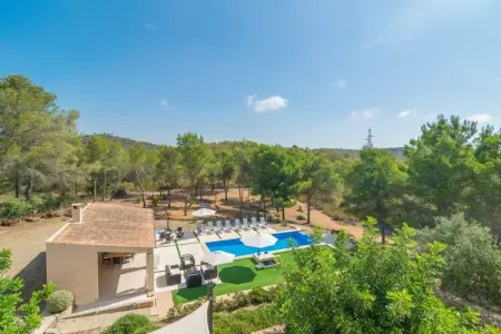 Villa Pins à Portocolom : 10 pers, piscine 12×4m : photo 48