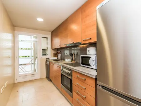 Appartement Golden Gardens – Javea, terrasse vue piscine : photo 7