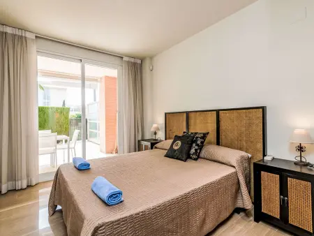 Appartement Golden Gardens – Javea, terrasse vue piscine : photo 8