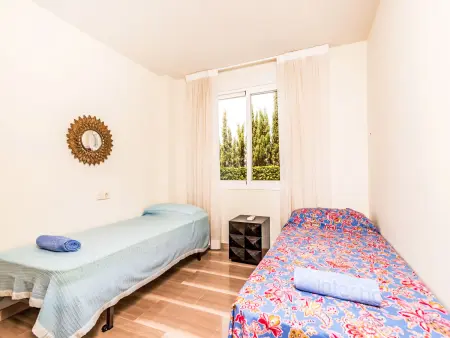 Appartement Golden Gardens – Javea, terrasse vue piscine : photo 11