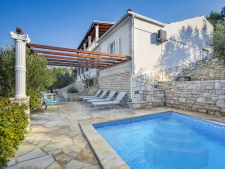 Maison Borovina avec piscine privée, vue mer à Korčula : photo 3